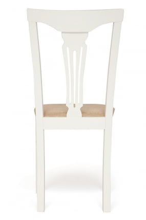 Стул Гермес/ Hermes дерево гевея, 43х49х94см, butter white, ткань песочная (Jaffy 104-58)_3