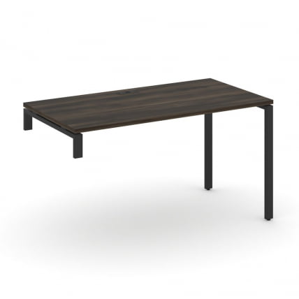 Стол надставка на опорную тумбу CONCEPT CN.OSN-003 Дуб Мали Черный_0