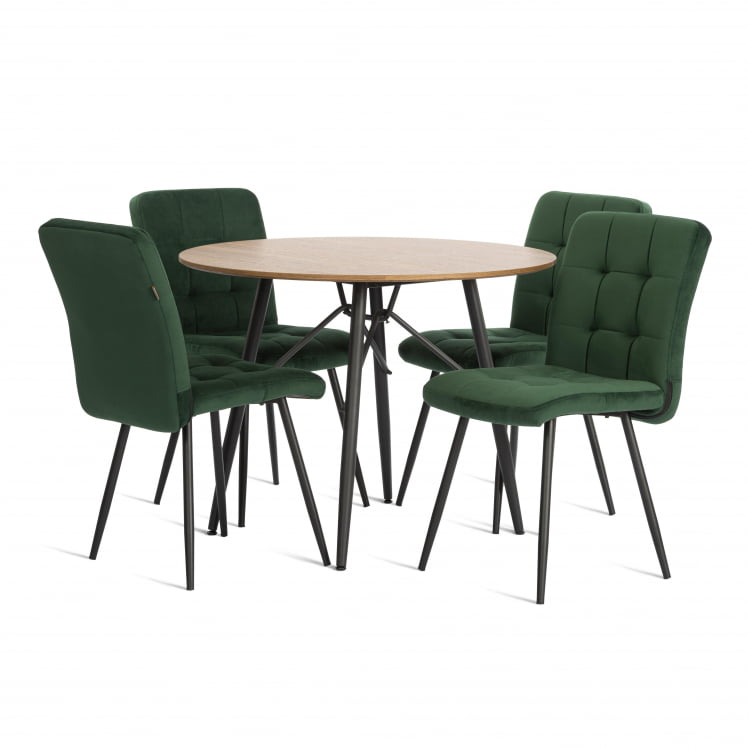 Стул обеденый Medeo велюр, 47х56х89, Deep Forest (изумруд)_9