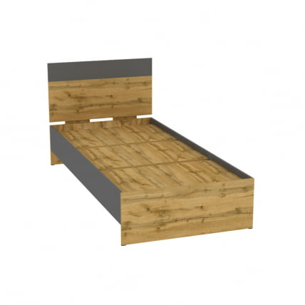 Кровать Алиса(L25)947х903х2063(ДВ-Графит)_0