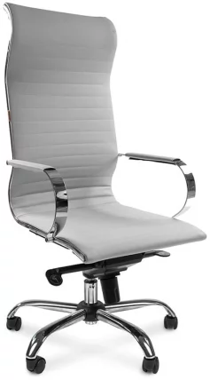 Кресло для руководителя Chairman 710 Светло-серое_0
