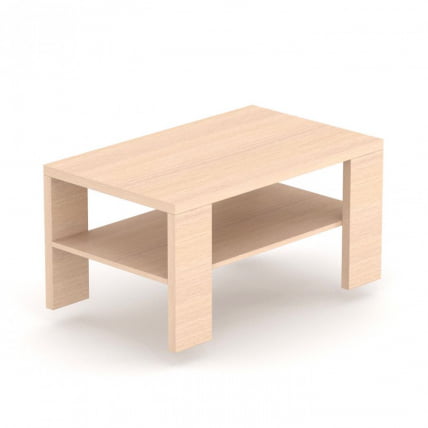 Стол журнальный Акцент Дуб молочный_0