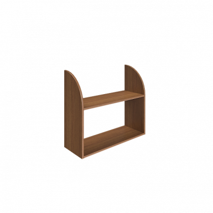 Полка навесная Riva А.ПНС-1 Орех Гварнери_0