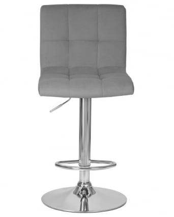 Стул барный DOBRIN CANDY (серый велюр (MJ9-75)) 2 шт_6