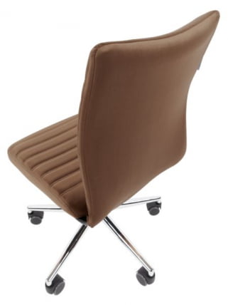 Офисное кресло CHAIRMAN 033 велюр Коричневый_1