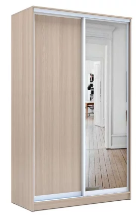 Шкаф-купе Хит-23-14-15 Ясень шимо светлый_0