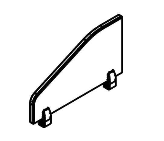 Экран боковой XBL 653 Дуб сонома_1