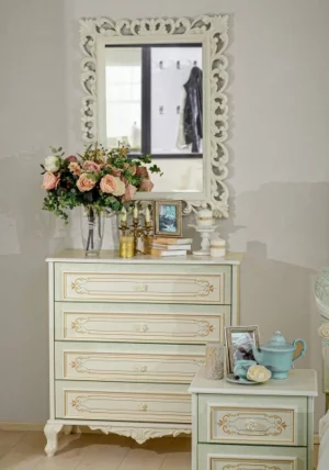 Комод с 4 ящиками Луиза ЛД 665.021.000 Алебастр_5