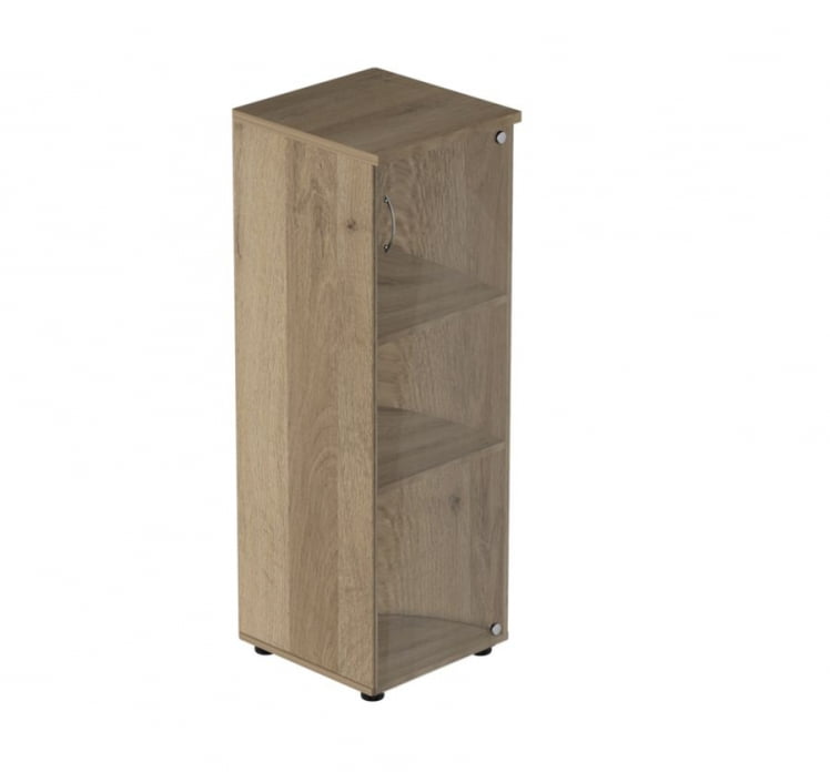 Шкаф для документов с тонированными стеклами Р.Пс-3СТ Ясень светлый_0