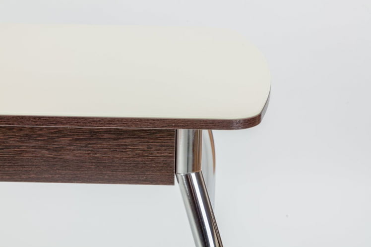 Стол обеденный Чикаго СТ(6191) венге,стекло бежевое_6