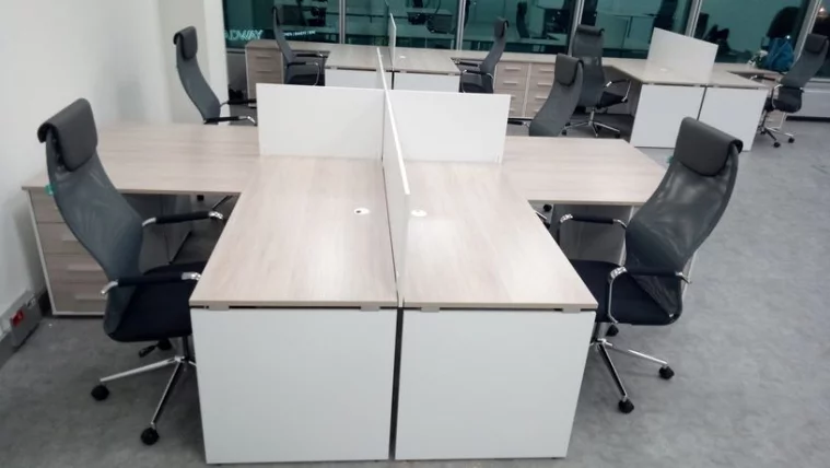 Тумба приставная Deka 9.05.10 Дуб Сантана светлый/Белый_6