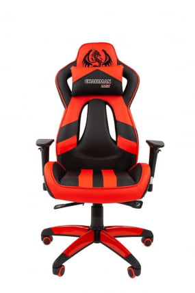 Кресло геймерское CHAIRMAN GAME 25 Черный-красный_1