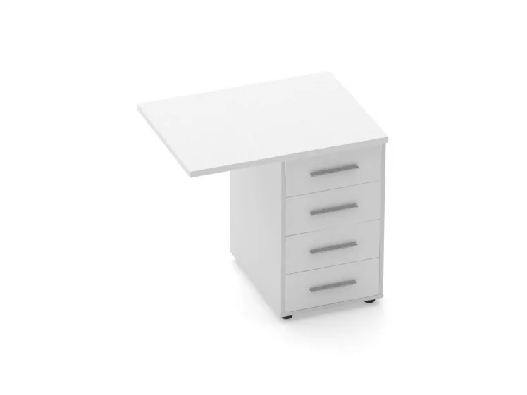 Тумба приставная Deka 9.05.08 Белый_0