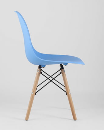 Стул Еамес Стиле ДСВ голубой (разборный каркас) / Eames Style DSW_4