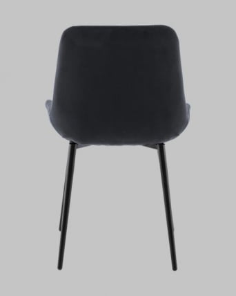 Стул Флекс Н велюр черный / N_4