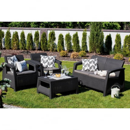 Комплект для отдыха Yalta 2set AFM-1020A Brown/Cappuccino_1