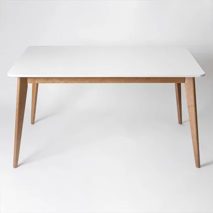 Стол обеденный Пегас 120x75 Эмаль белая_0