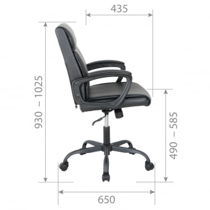 Офисное кресло CHAIRMAN CH303 Черный_5