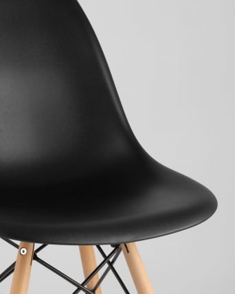 Стул Еамес Стйле ДСВ черный 4 шт. комплект (разборный каркас) / Eames Style DSW_9