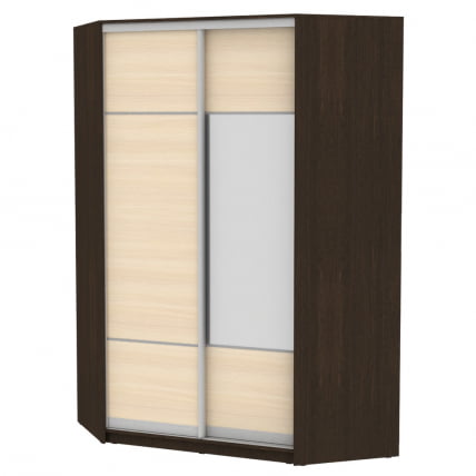 Шкаф-купе YA-230х1400-568-5(Венге-ДМ-D4D3)_0