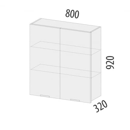 Шкаф кухонный Бостон 104.11_5