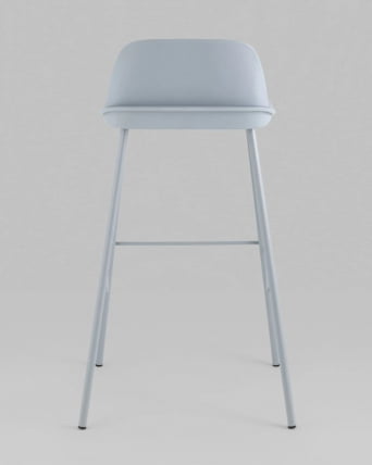 Стул барный Mist (Б) Серо-голубой_5