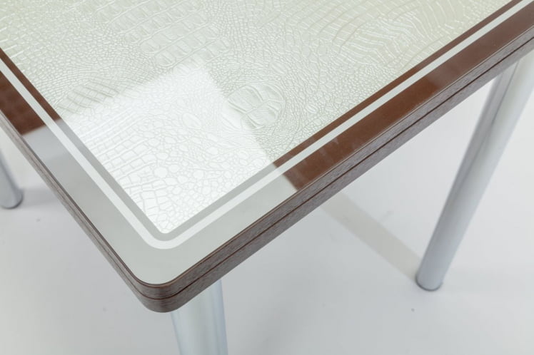 Стол обеденный Руан КЗ(6194) венге,крокодил жемчужный_12