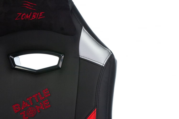 Геймерское кресло Zombie HERO BATTLEZONE Черный-красный_5