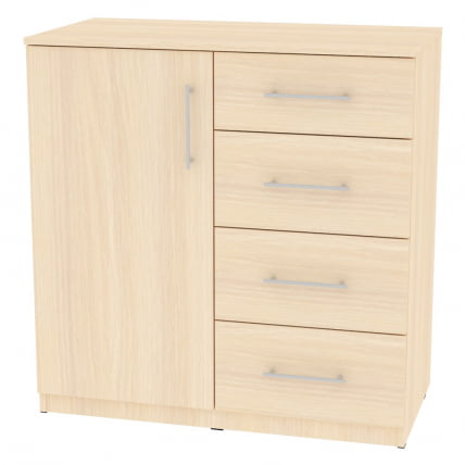 Комод Калисто(K17)923х902х468ручкарейлинг160мм(ДМ)_0