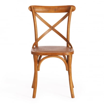 Стул CROSS (mod.CB2001) дерево береза, 49.5*53.5*87, Груша (№3)_4