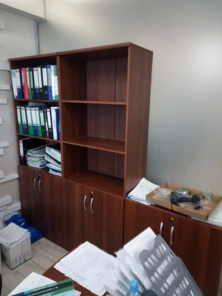 Шкаф 5 секций Альфа 62.40 орех «Пегас»_4