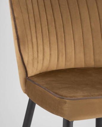 Стул Лоренс велюр Карамель_7