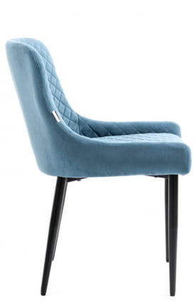 Обеденный стул Everprof Ray Ткань Голубой_2
