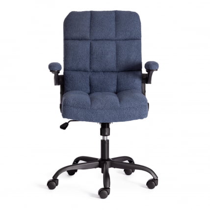 Кресло офисное Lugano ткань teddy, темно-синий_5