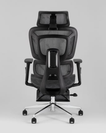 Кресло офисное TopChairs Nimbus серый_1