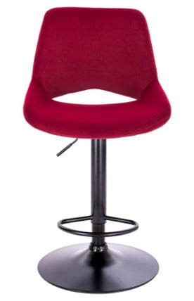 Барный стул Everprof Flash Ткань Бургунди_1