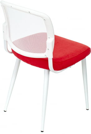 Стул для кухни Бюрократ KF-8W Красный_3