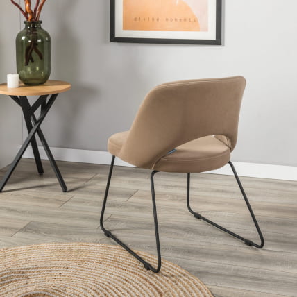 Кресло Lars Diag beige/Линк_1