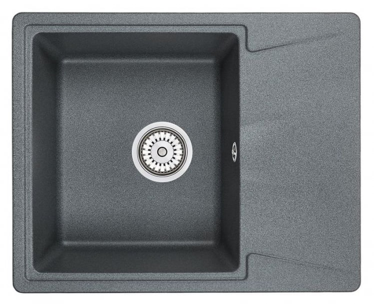 Кухонная мойка GRANULA 6201 Графит_0