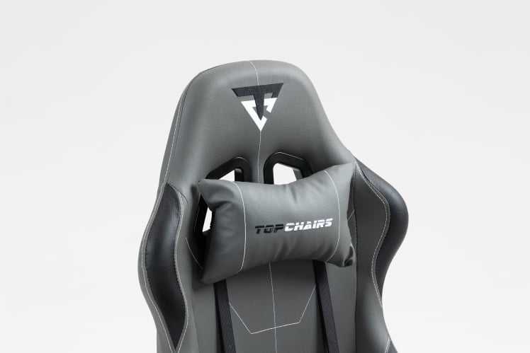 Кресло спортивное TopChairs Wyvern серо-черный_4