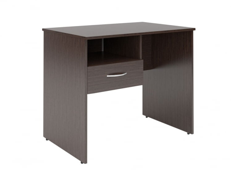 Стол письменный (S-900) L с левой подвесной тумбой Легно Темный_0