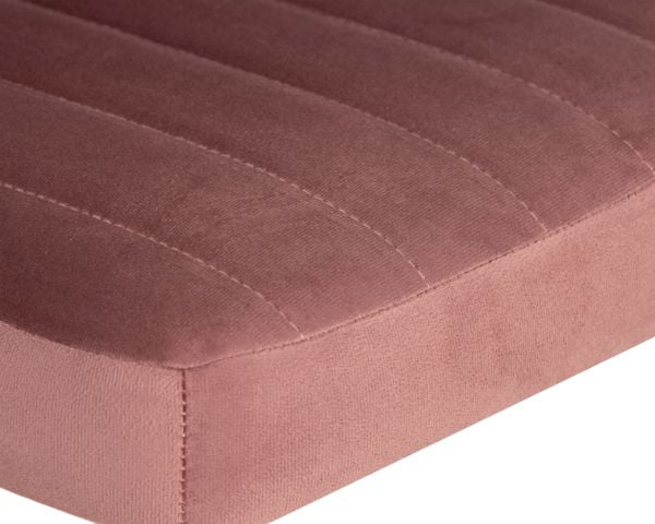 Стул барный DOBRIN CHARLY GOLD (розовый велюр (MJ9-32)) 2 шт_7