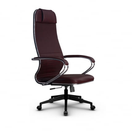 Кресло руководителя Metta L 1m 38K2K Комплект 8 Темно-бордовое_1