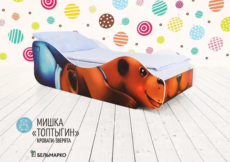 Детская кровать Мишка Топтыгин_0