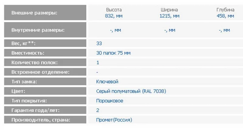 Металлический шкаф AMT 0812_1