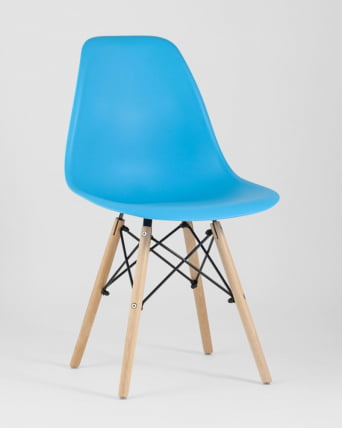 Стул Еамес Стиле ДСВ бирюзовый (разборный каркас) / Eames Style DSW_1