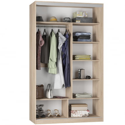 Шкаф-купе Б-230х135х60-2(Венге-Д9Д10) / B-230х135х60-2(Венге-D9D10)_1