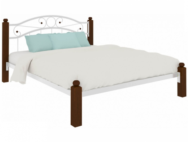 Кровать Надежда Lux 1200х2000 Белая_0