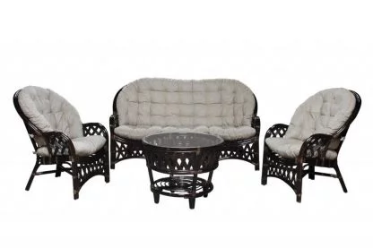 Комплект Черчилль/Рузвельт/Кобана с 3х местным диваном Cherchille6 венге_0