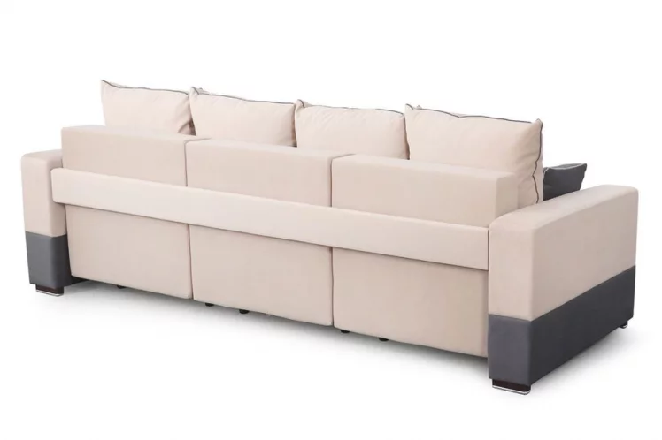 Диван-кровать Бостон 2400 Стандарт Бежево-темно-серый_3